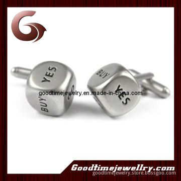 Novelty Dice Stainless Steel Cufflinks